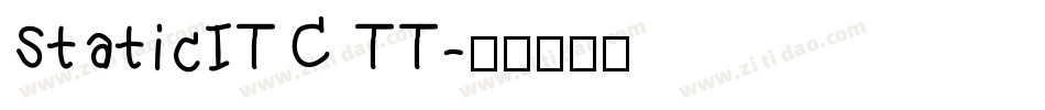 StaticITC TT字体转换